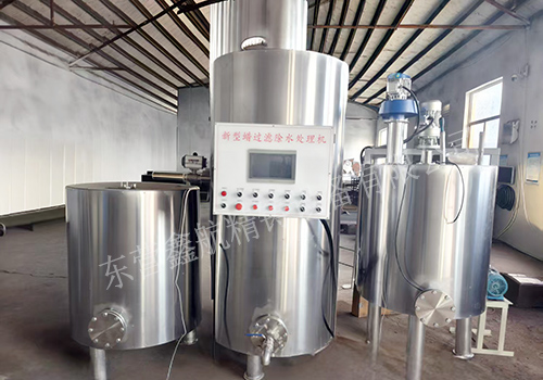 新型蠟過濾除水處理機